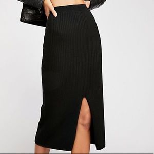 Free People | Ribbed Skirt